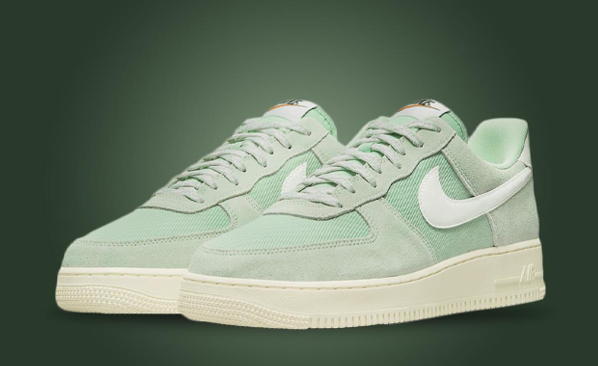 The Nike Air Force 1 Low Enamel Green Sail Is Certified Fresh