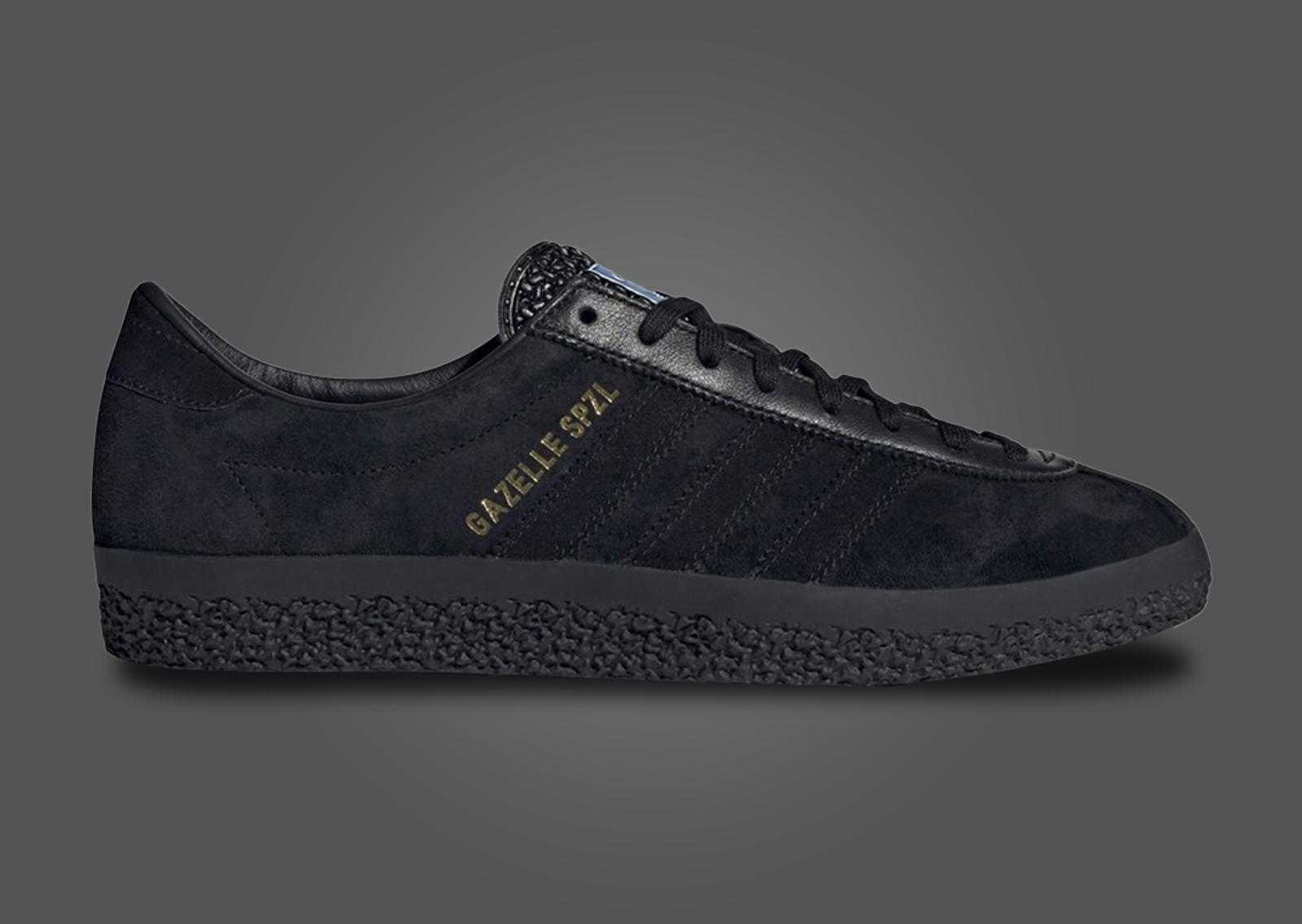 adidas Gazelle SPZL Black Lateral