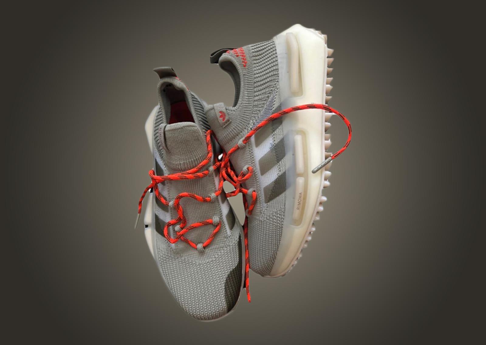 RIMOWA x adidas NMD_S1 stylized view of laces