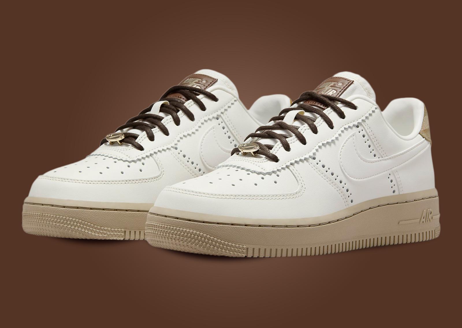 Nike Air Force 1 Low Brogue Sail (W) Angle