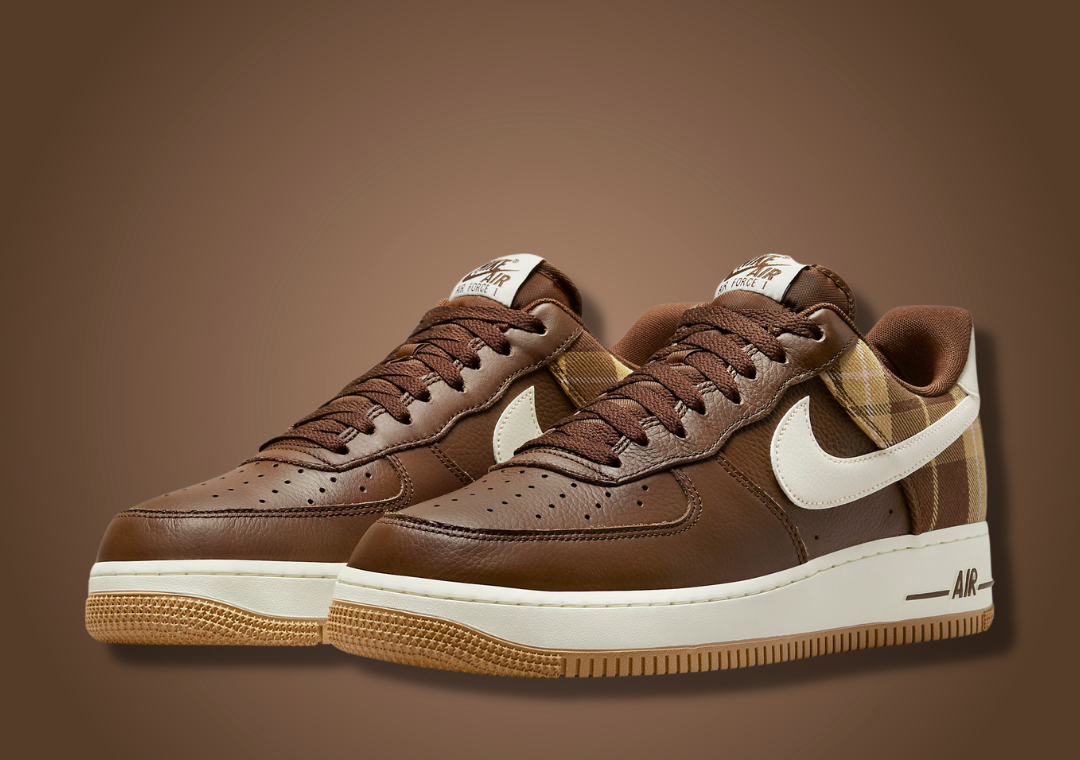 Here's a sneak peek at the Louis Vuitton x Nike Air Force 1 release