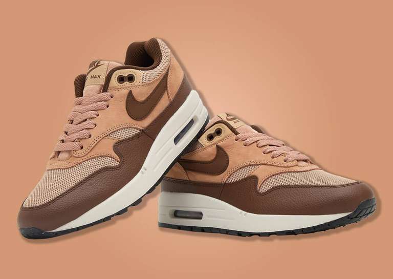 Nike Air Max 1 Cacao Wow Dusted Clay Pair