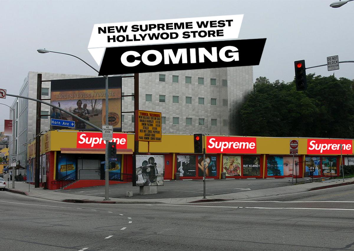 Supreme West Hollywood Store coming Fall 2022
