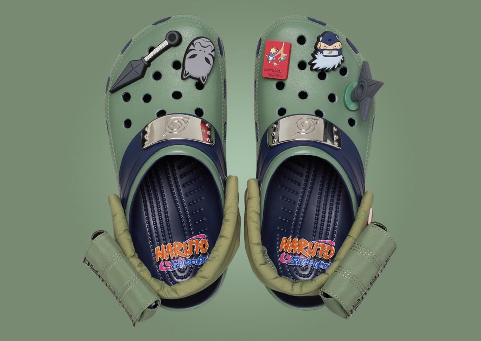 Naruto Shippuden x Crocs Classic Clog Kakashi Top