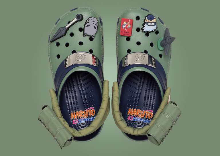 Naruto Shippuden x Crocs Classic Clog Kakashi Top