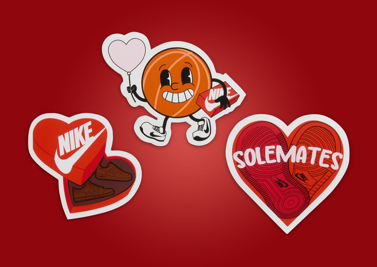 Nike Dunk Low Valentine's Day (GS) Extra Stickers