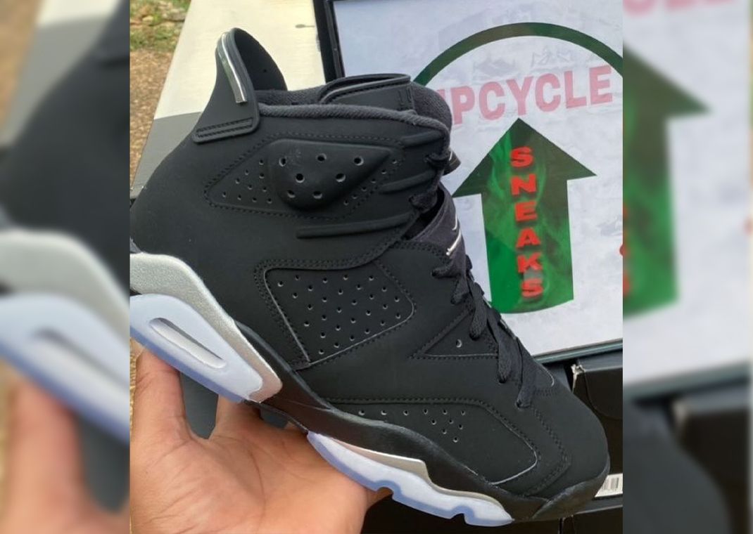Air Jordan 6 Black Metallic Silver Releasing Holiday 2022
