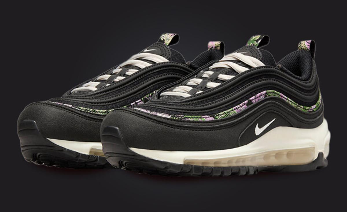 This Nike Air Max 97 is Highlighted by Floral Tapestry