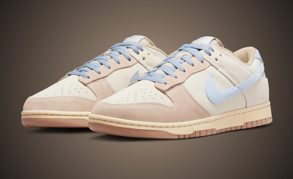 The Nike Dunk Low Coconut Milk Light Armory Blue Releases February 2024
