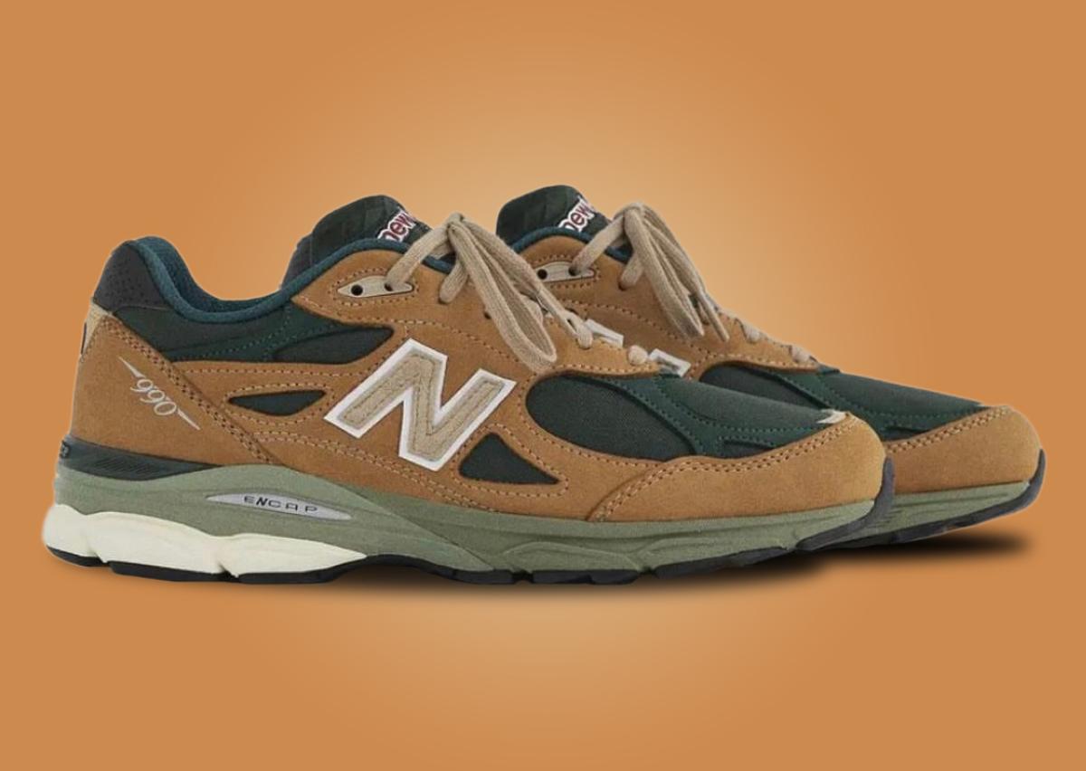New Balance 990v3 Made in USA by Teddy Santis "Brown Charcoal"