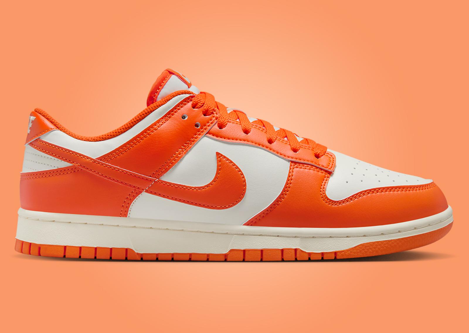 Nike Dunk Low Syracuse Pale Ivory Lateral