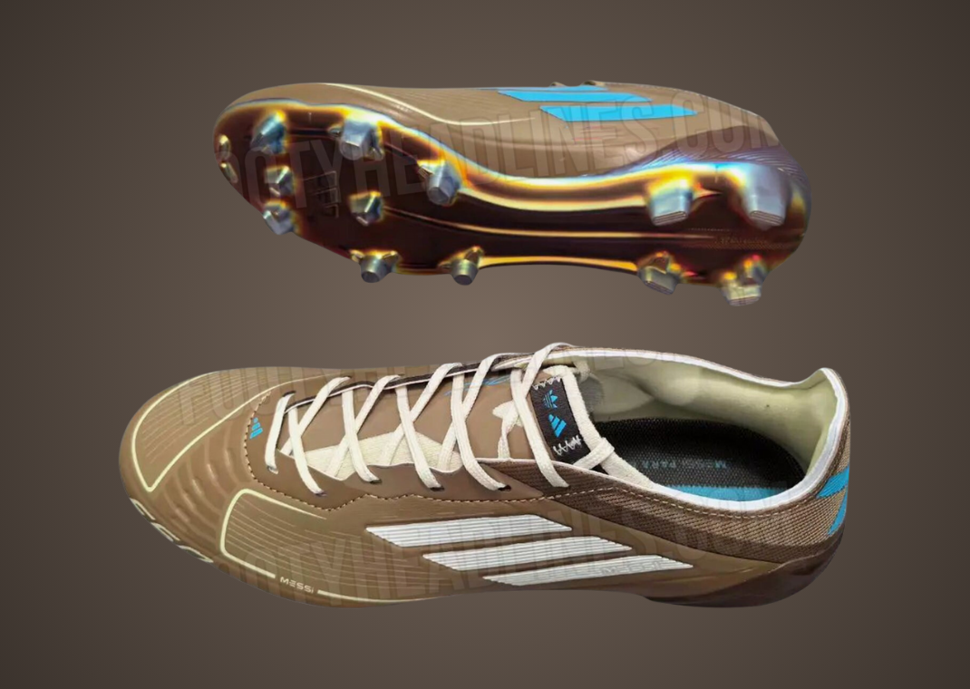 The Bad Bunny x adidas F50 Messi Elite FG Cardboard Releases in 2024