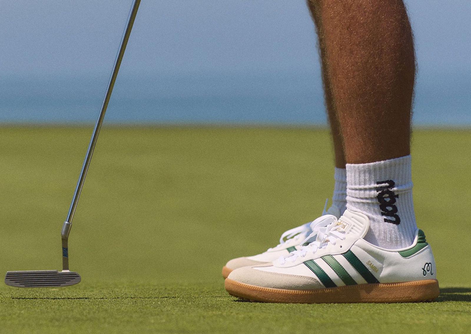 Malbon x adidas Samba Spikeless Golf On-Foot