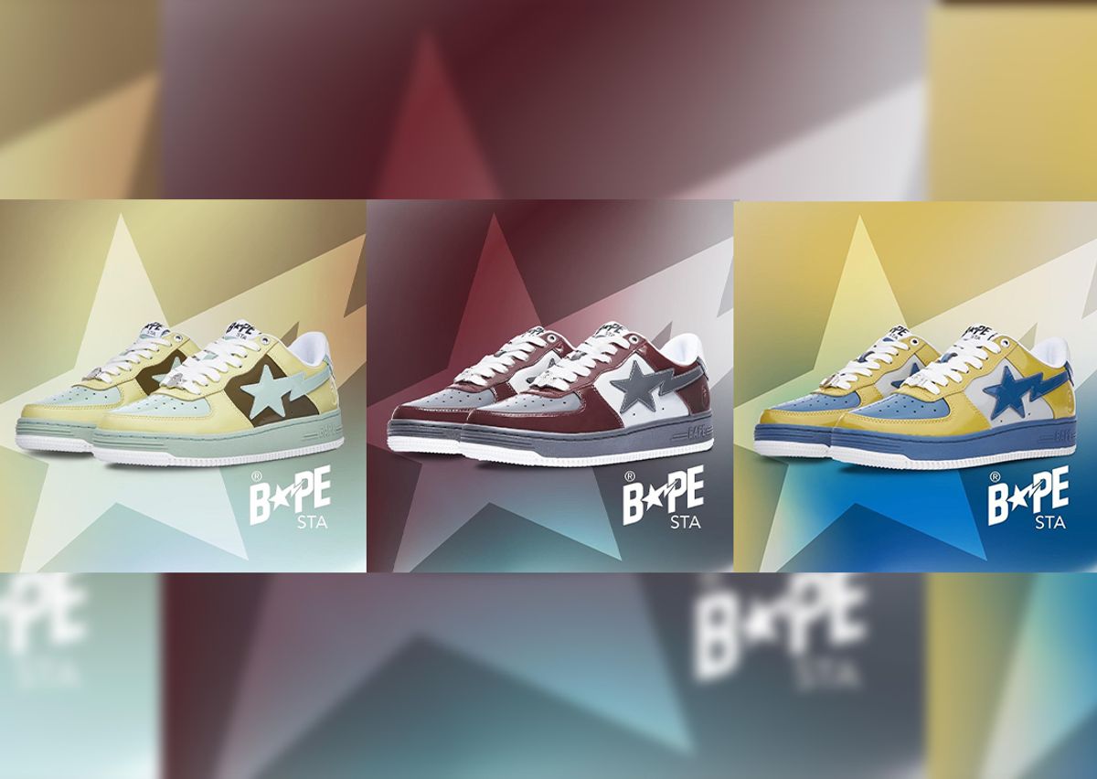 Bape Stardesign BAPE Brings Back OG Colorways Of The BAPE STA