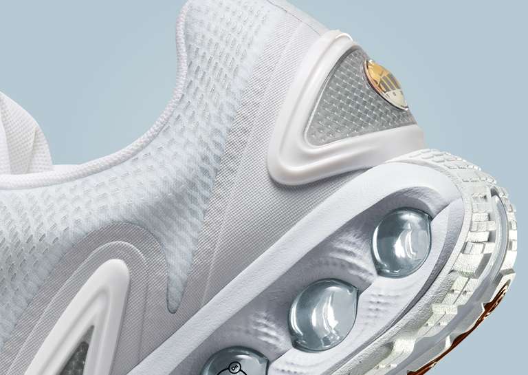 Nike Air Max DN White Metallic Silver (W) Heel