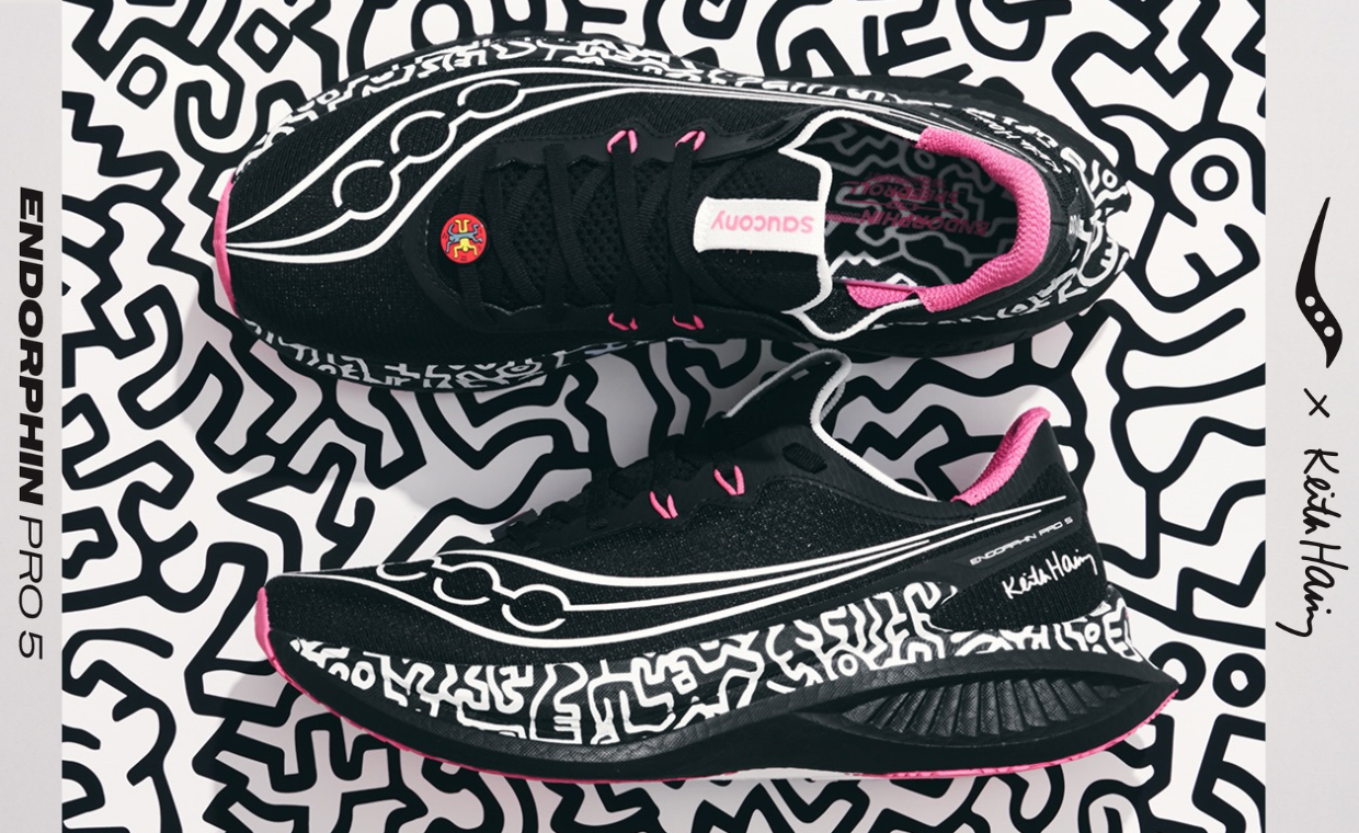 Keith Haring x Saucony Endorphin Pro 5
