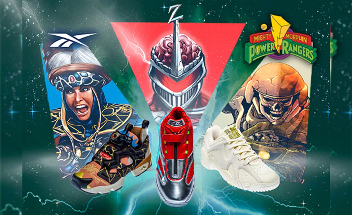 Reebok Recreates Power Rangers Villains In Sneaker Form