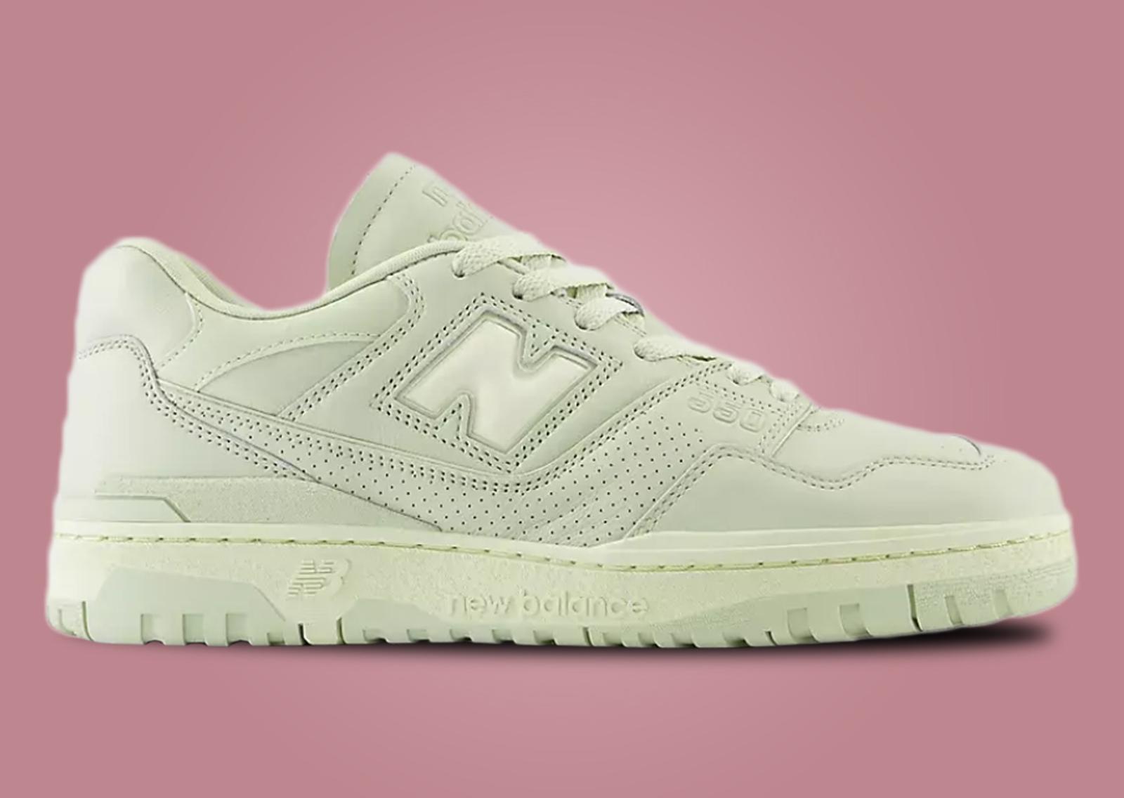 New Balance 550 Monochromatic Deep Lichen Green Lateral