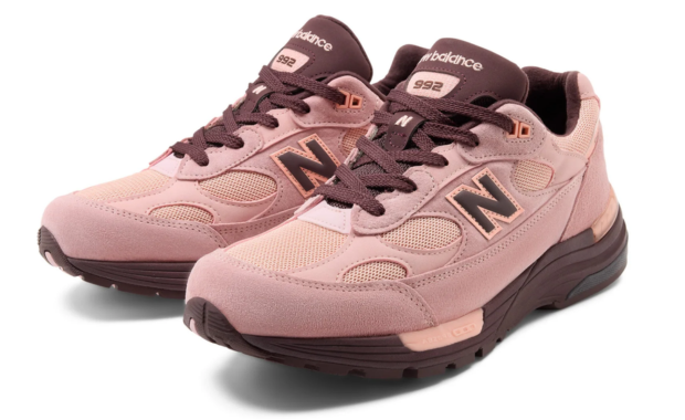 New Balance 992 Made in USA Pink Lemonade