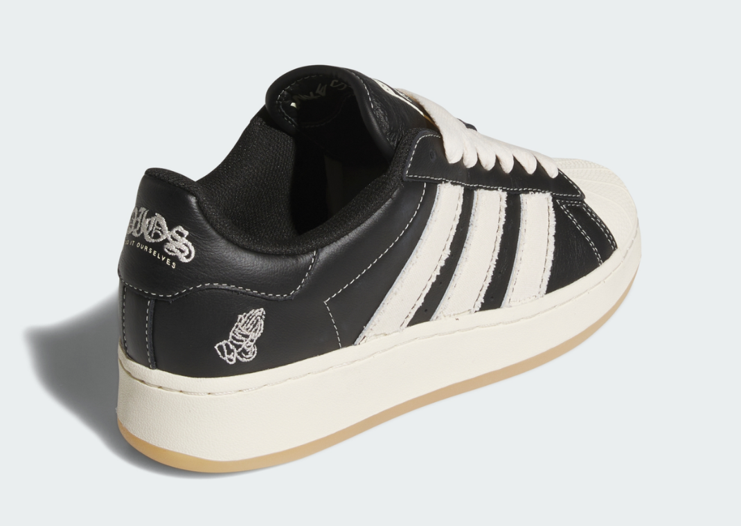 Houston Streetwear Label DIOS Continues adidas Collab with Superstar XLG  Shock Drop