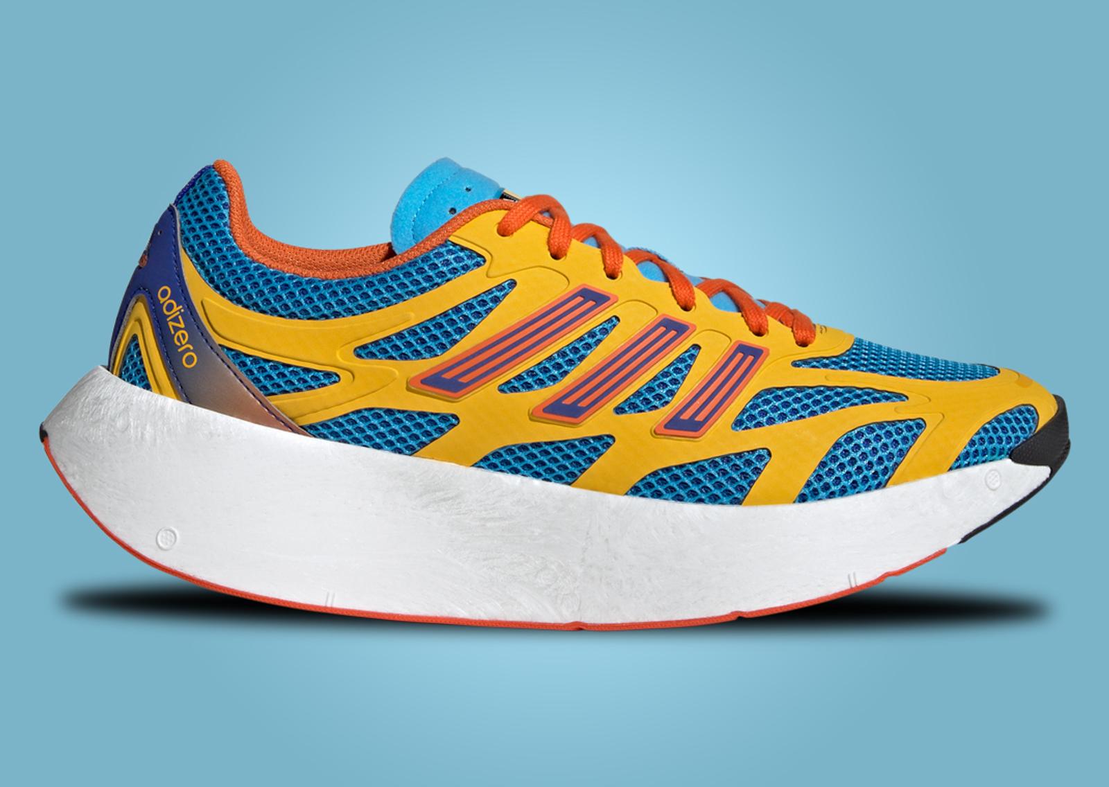 adidas Adizero Aruku Sky Rush Orange Lateral