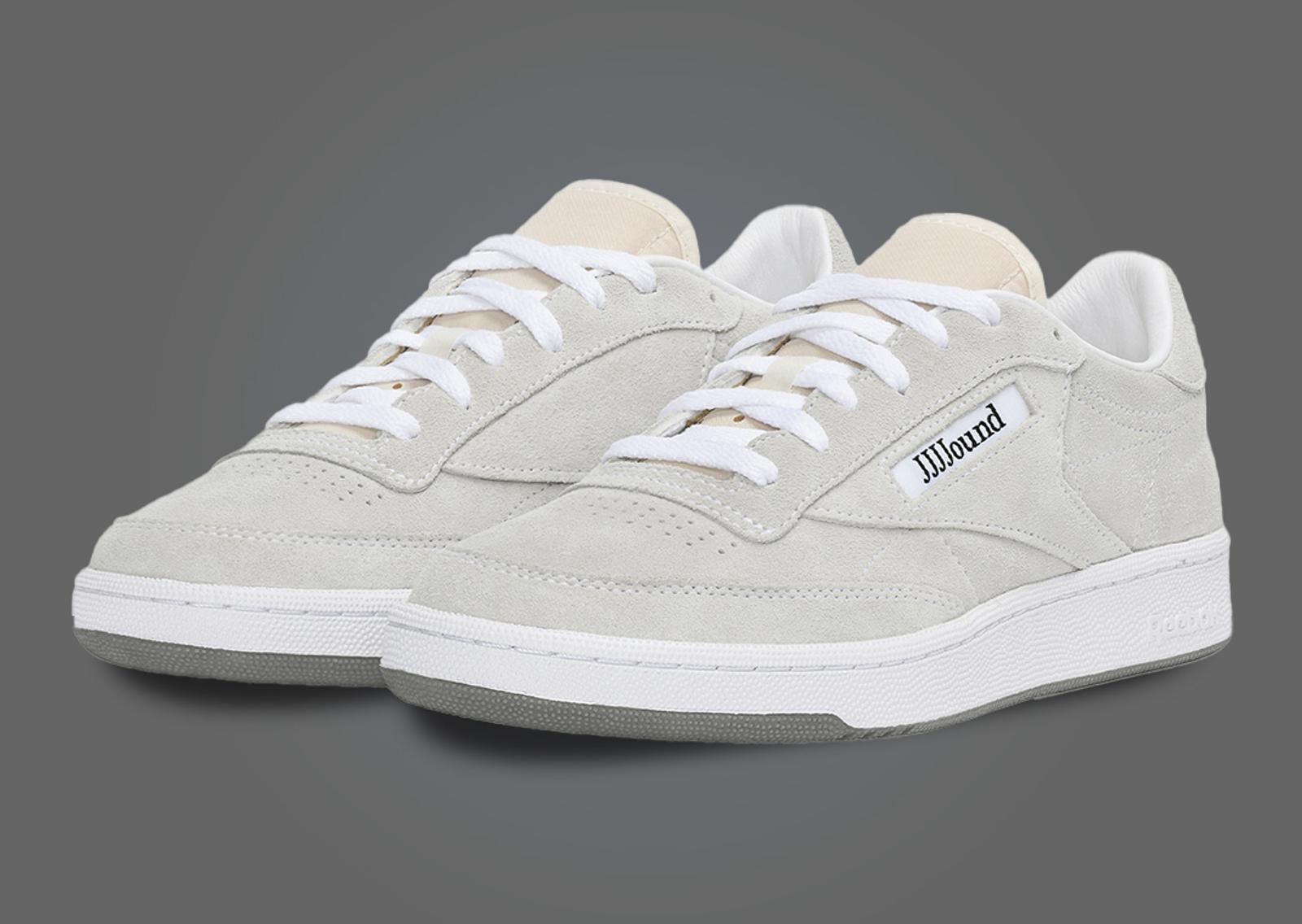 JJJJound x Reebok Club C 85 White Angle