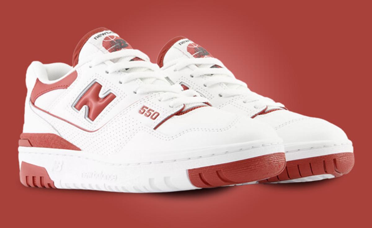 The Women's Exclusive New Balance 550 Brick Red Releases June 21