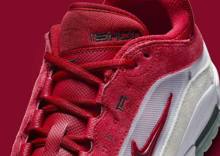 Nike SB Air Max Ishod White Red Black Midfoot Detail