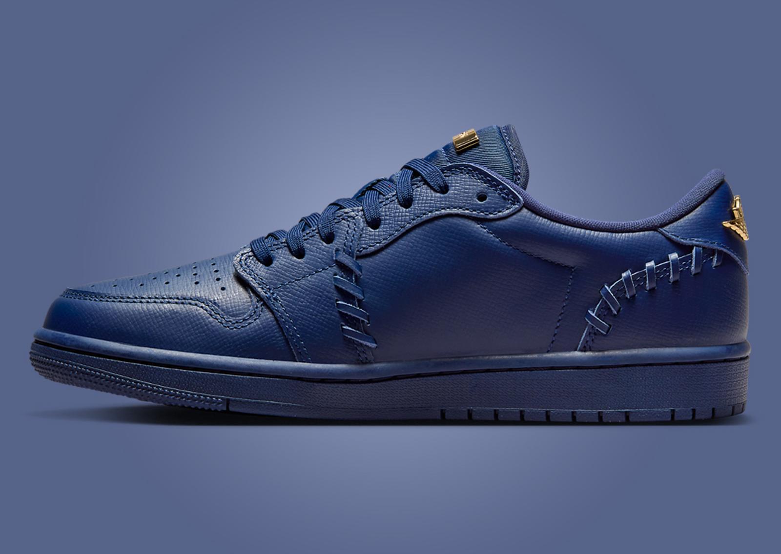 Air Jordan 1 MM Low Midnight Navy (W) Medial Right