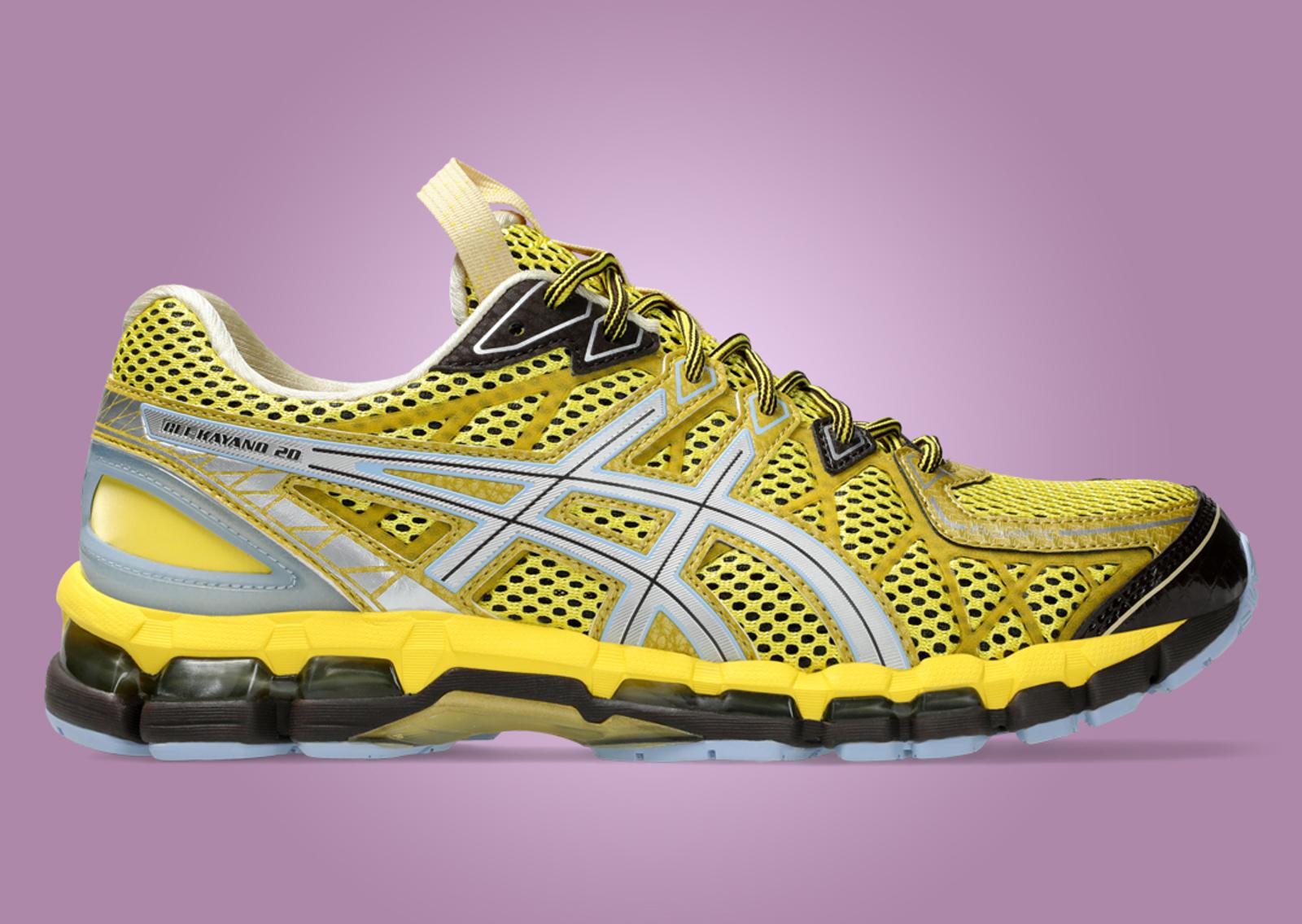 Kiko Kostadinov x Asics UB9-S Gel-Kayano 20 Vibrant Yellow Lateral