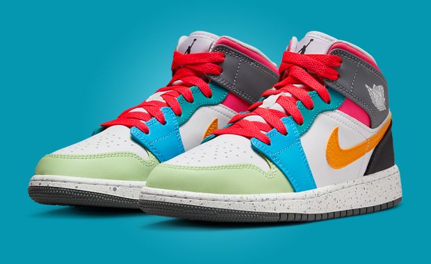 The Air Jordan 1 Mid SE Multi-Color Will Be a Kids' Exclusive