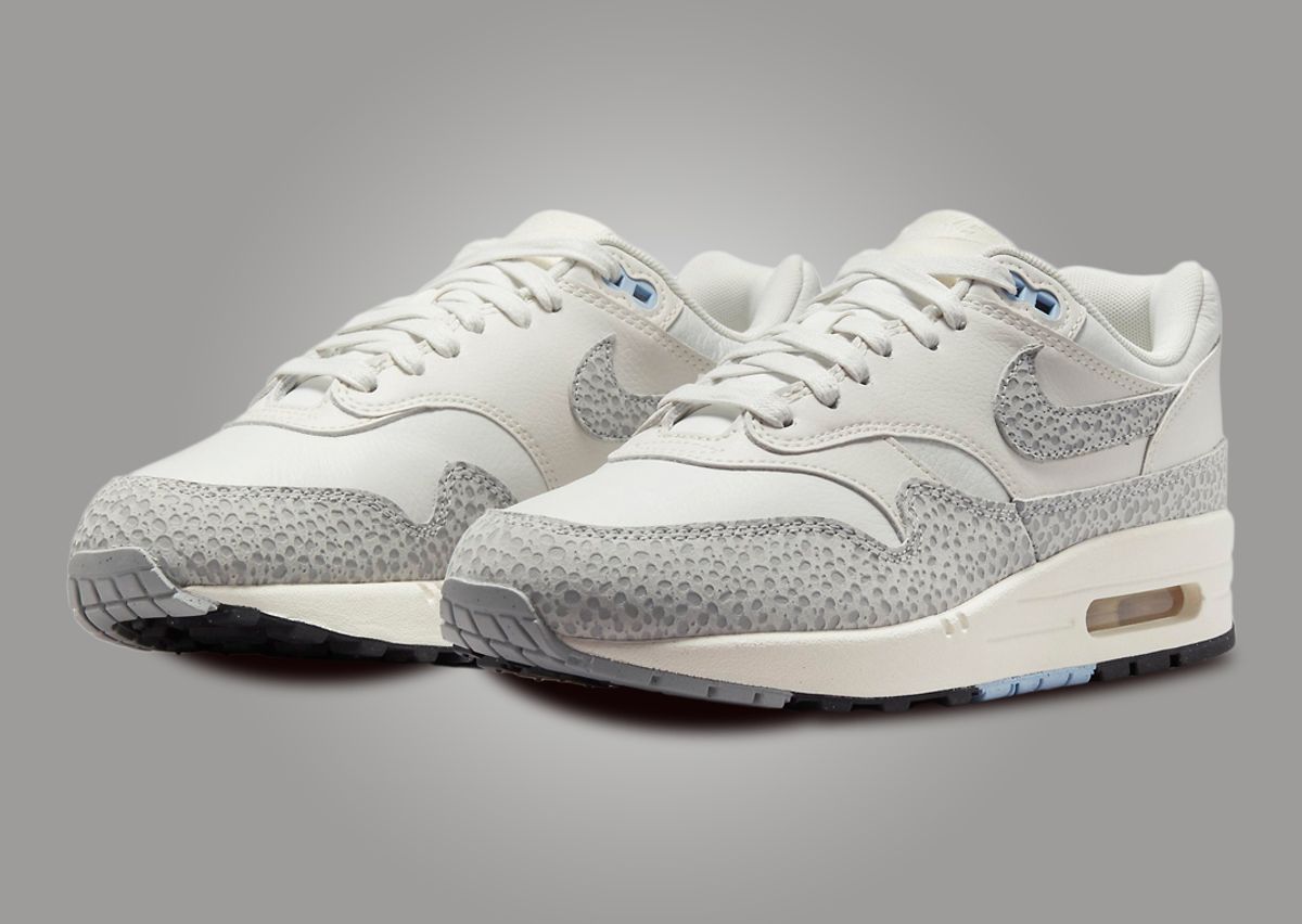 Nike air max 1 grey safari Clearance