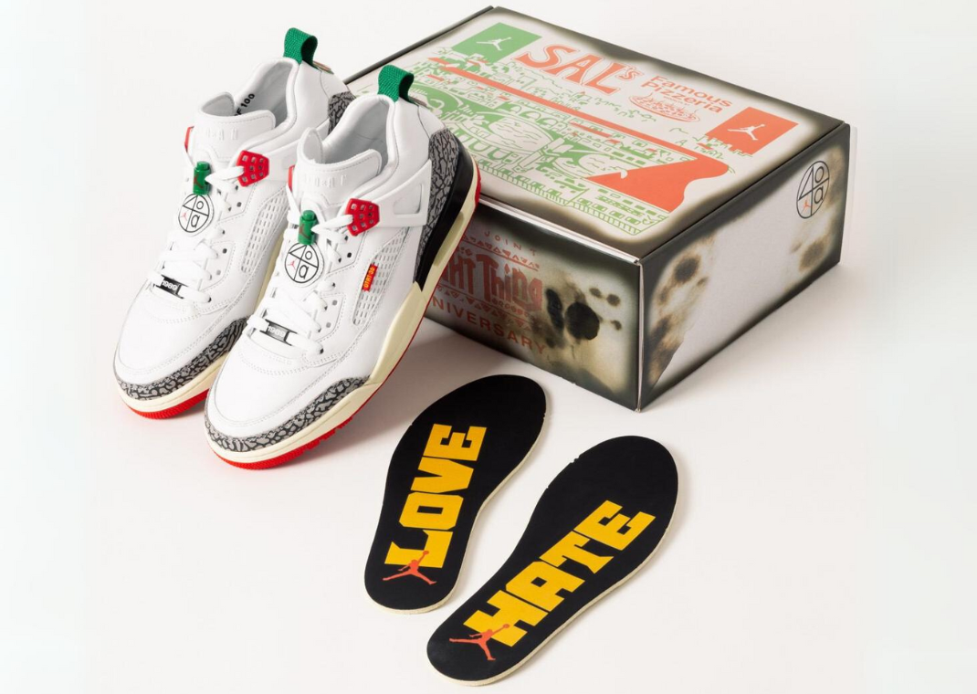 Spike Lee s Jordan Spizike Low Do The Right Thing 35th Anniversary Is Limited to 100 Pairs