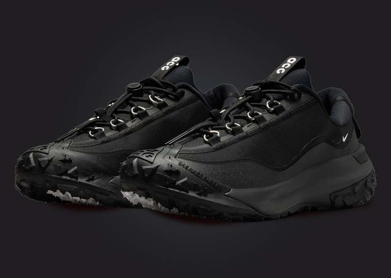 Comme des Garcons x Nike ACG Mountain Fly 2 Low Black Angle
