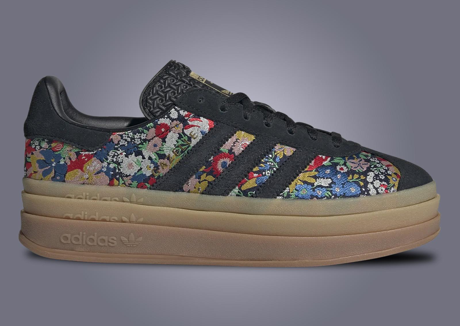 Liberty of London x adidas Gazelle Bold (W) Lateral