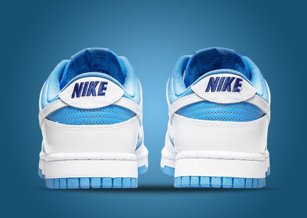 Reverse UNC Colorblocking Comes To The Nike Dunk Low