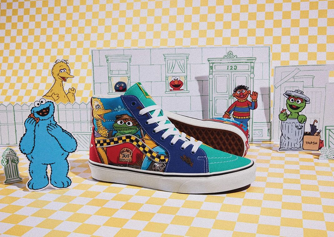 Kaws sesame street on sale shoes