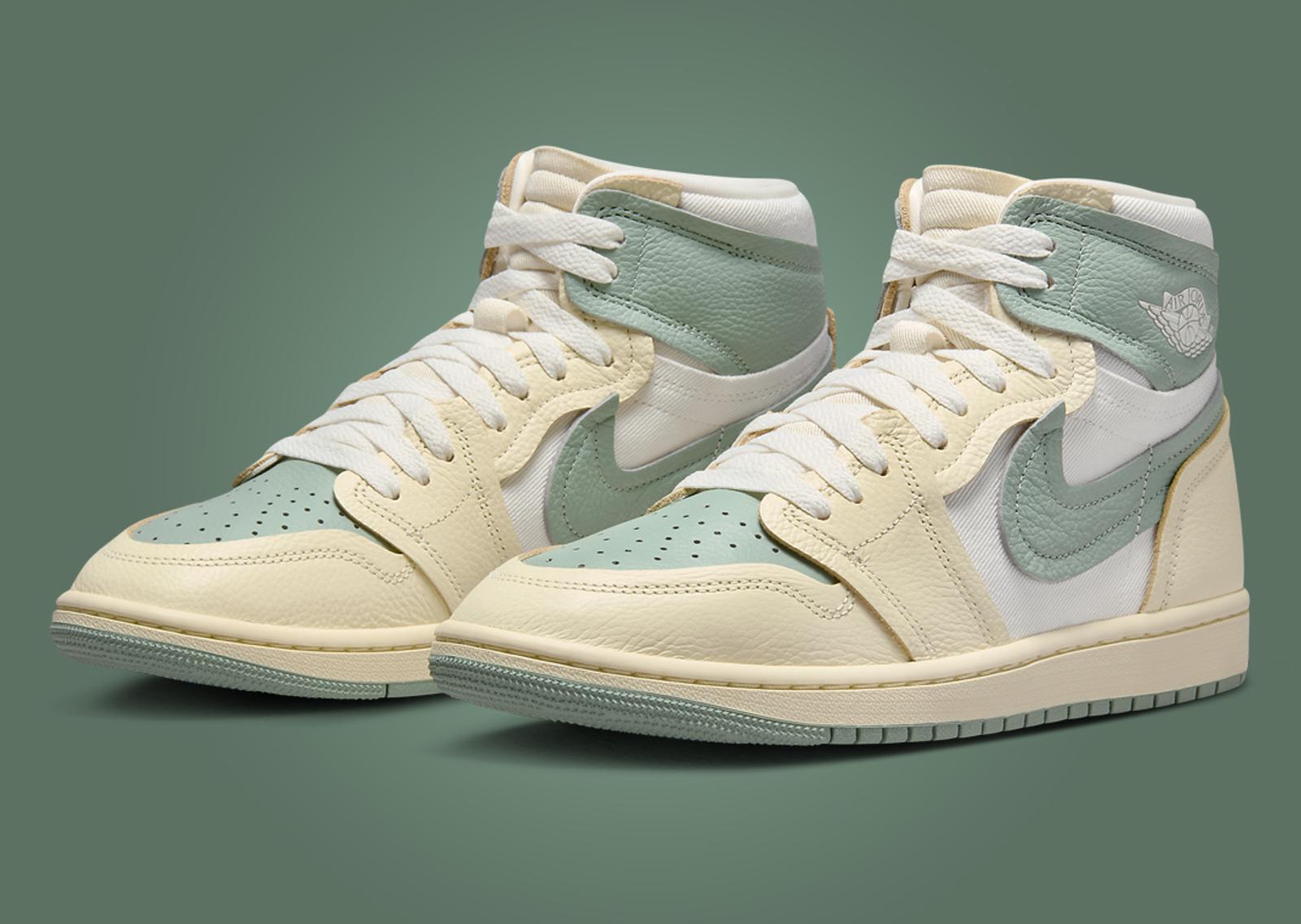 Air Jordan 1 High MM Legend Sand Jade Smoke (W) Angle