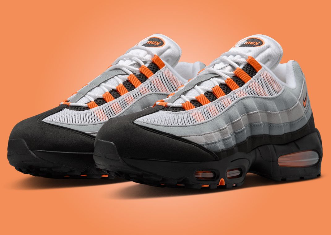 A New Version of the Nike Air Max 95 OG Bright Mandarin is