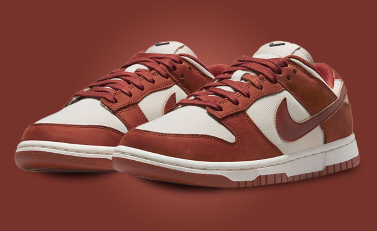 Available tomorrow the Nike Dunk Low “Total Orange” WMNS draws