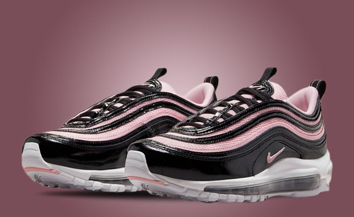 Glossy Patent Leather Covers This Nike Air Max 97