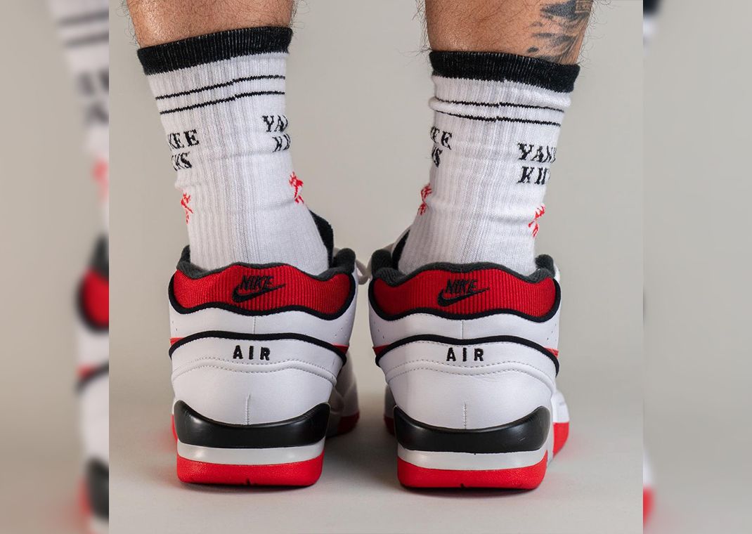 Billie Eilish's Nike Air Alpha Force 88 White Fire Red Releases
