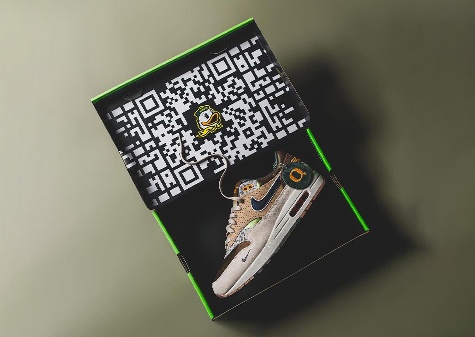 Division St. x Nike Air Max 1 '87 Premium University of Oregon PE Packaging