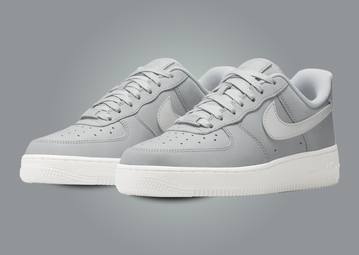 Nike Air Force 1 Premium W Wolf Grey & Summit White