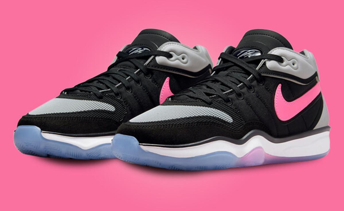 The Nike Air Zoom GT Hustle 2 Black Pink Foam Releases September 15