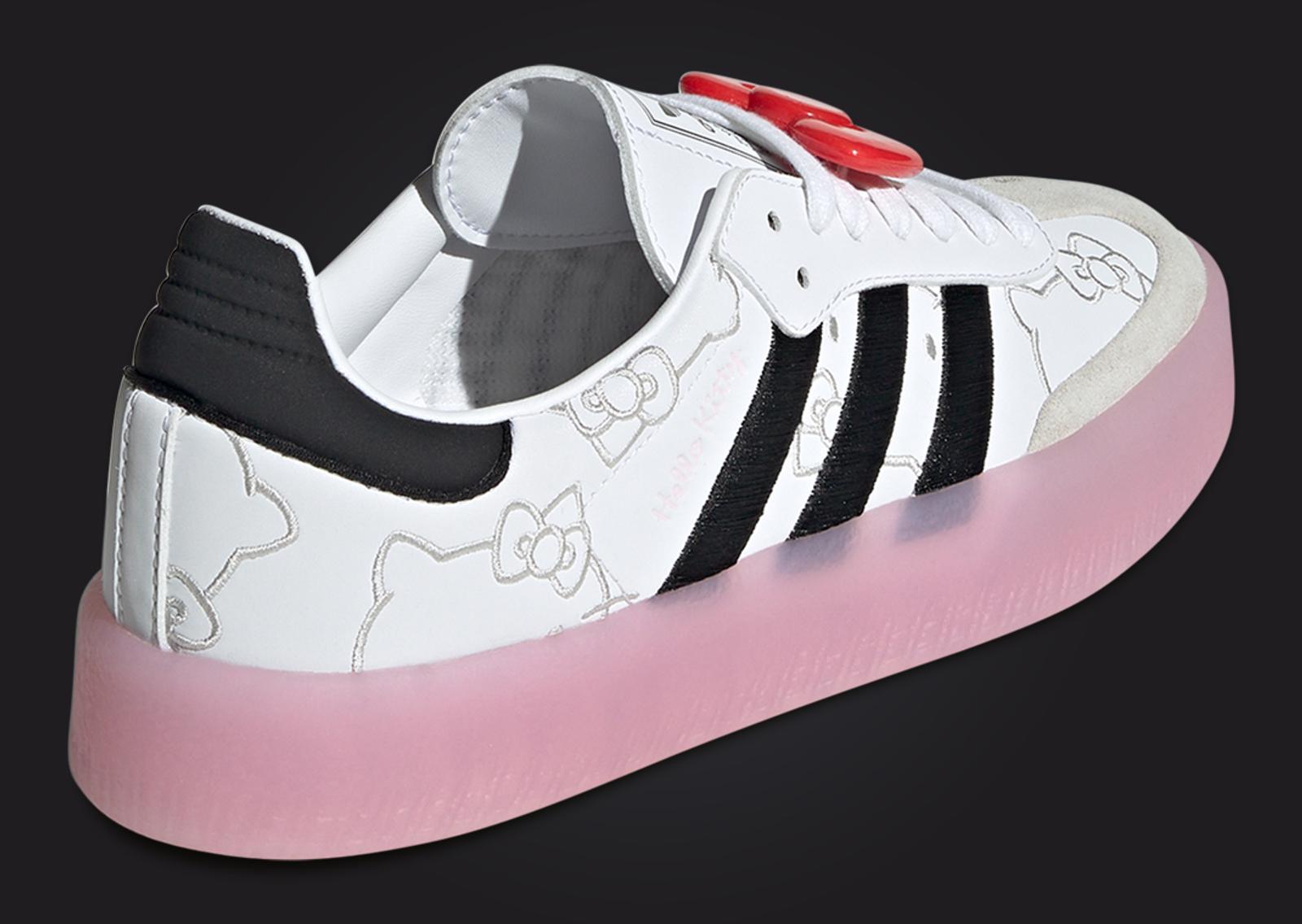 Hello Kitty x adidas Sambae (W) Heel Angle