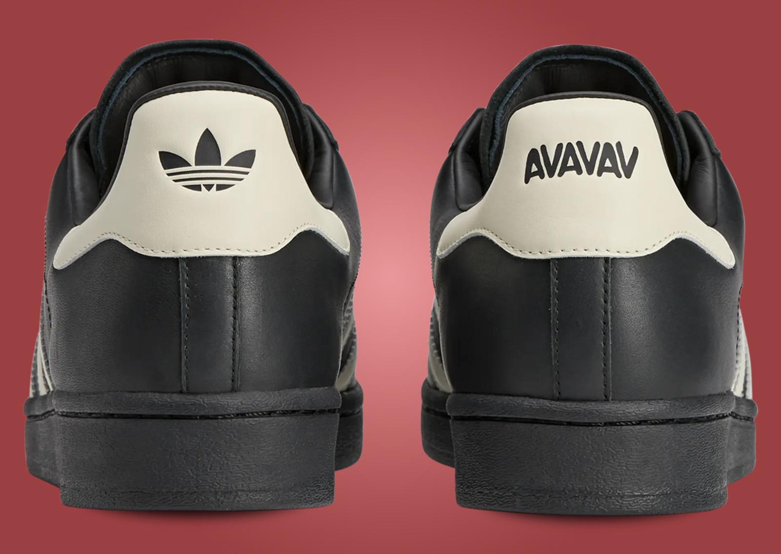 AVAVAV x adidas Superfinger Superstar Core Black (W) Back