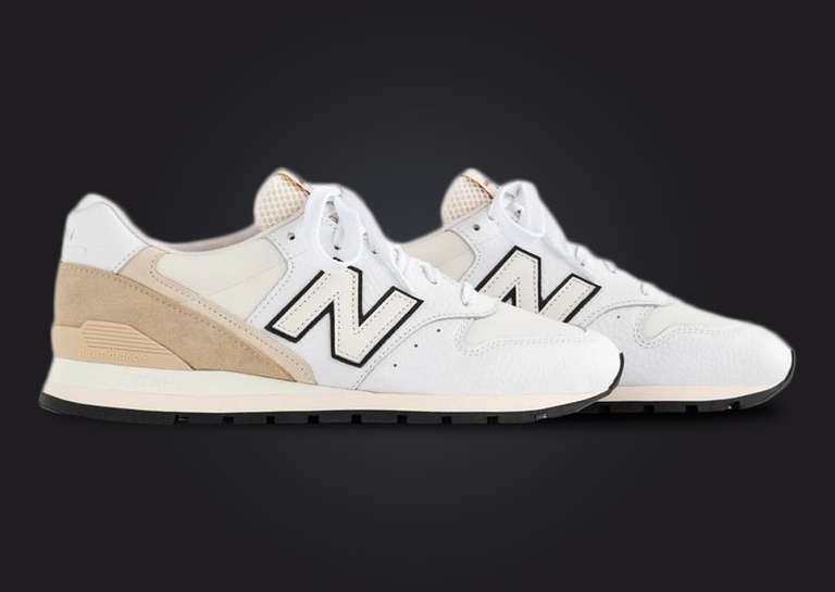 Aime Leon Dore x New Balance 996 Made in USA White Lateral