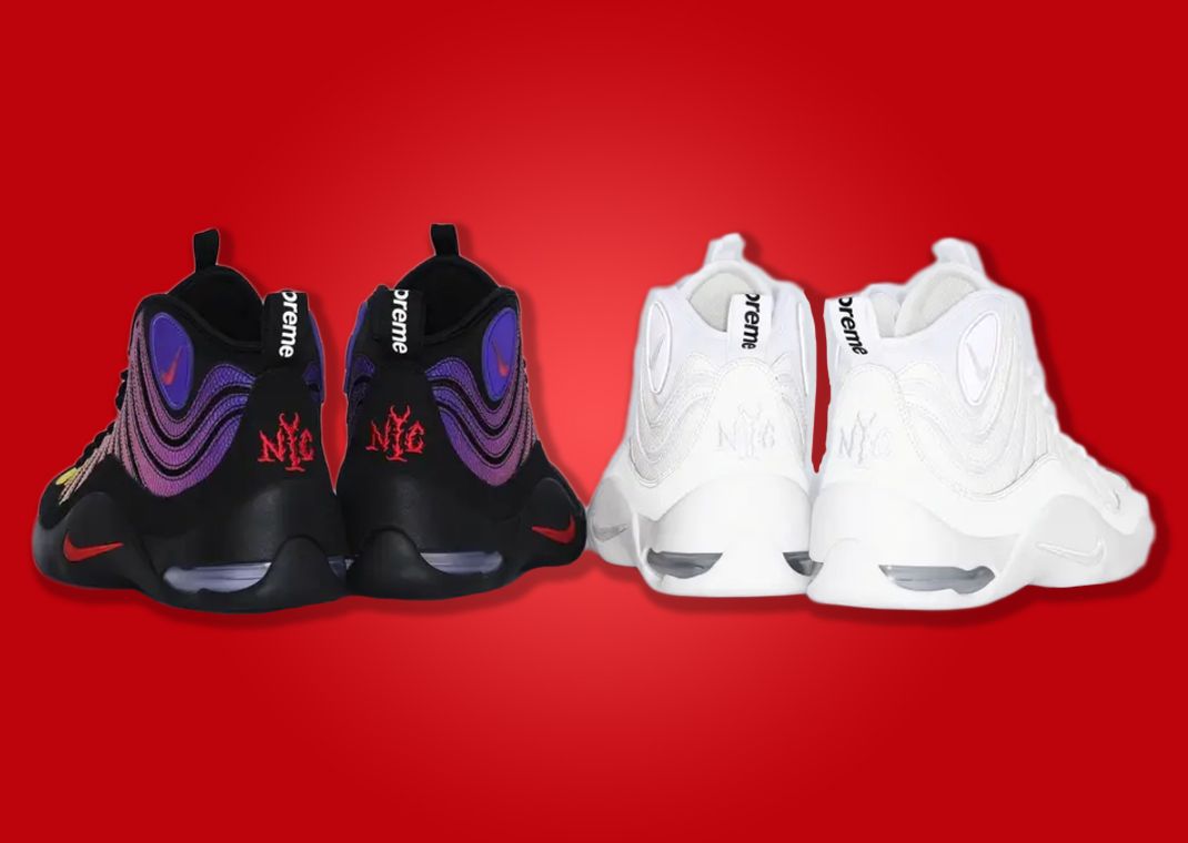 Supreme Helps Revive The Iconic Nike Air Bakin In Two Colorways