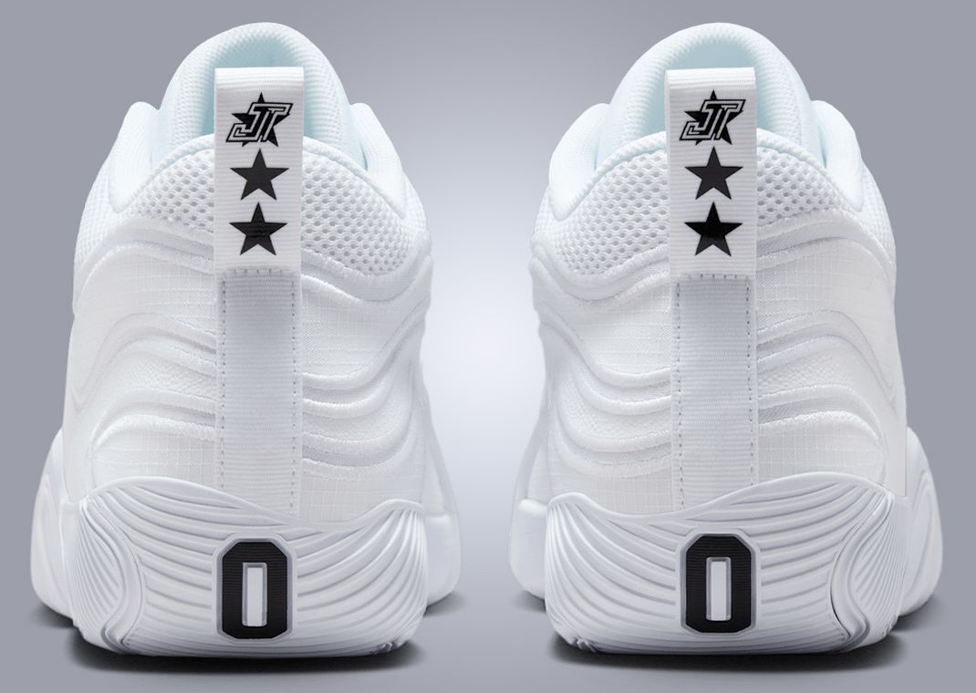 The Jordan Tatum 3 White Black is a Clean King